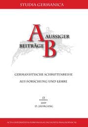 Cover von Deutsch als Fremdsprache