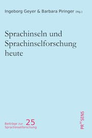 Cover von Sprachinseln und Sprachinselforschung heute