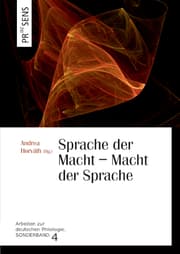 Cover von Sprache der Macht - Macht der Sprache
