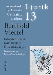 Cover von Berthold Viertel