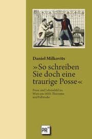 Cover von 'So schreiben Sie doch eine traurige Posse'