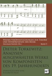 Cover von Analysen ausgewählter Werke von Komponisten des 19. Jahrhunderts