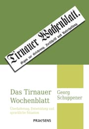 Cover von Das Tirnauer Wochenblatt