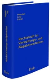 Cover von Rechtskraft im Verwaltungs- und Abgabeverfahren