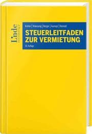 Cover von Steuerleitfaden zur Vermietung