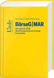 Cover von BörseG Börsegesetz 2018/MAR Marktmissbrauchsverordnung