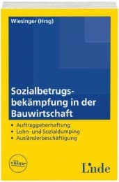 Cover von Sozialbetrugsbekämpfung in der Bauwirtschaft