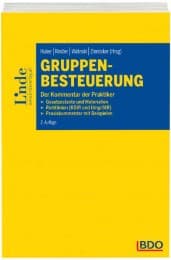 Cover von Gruppenbesteuerung