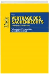 Cover von Verträge des Sachenrechts