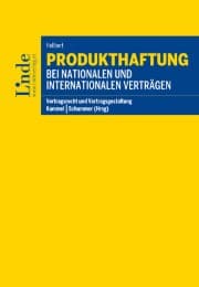 Cover von Produkthaftung bei nationalen und internationalen Verträgen