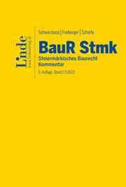 Cover von BauR Stmk. - Steiermärkisches Baurecht