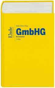 Cover von GmbHG