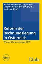 Cover von Reform der Rechnungslegung in Österreich