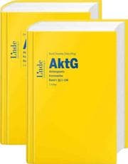 Cover von AktG/Aktiengesetz