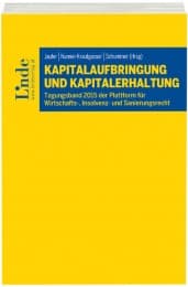 Cover von Kapitalaufbringung und Kapitalerhaltung
