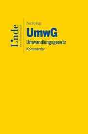 Cover von UmwG - Umwandlungsgesetz