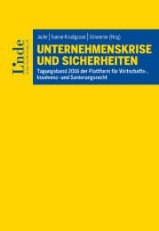 Cover von Unternehmenskrise und Sicherheiten