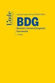 Cover von BDG - Beamten-Dienstrechtsgesetz