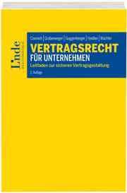 Cover von Vertragsrecht für Unternehmen