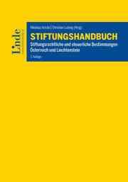 Cover von Stiftungshandbuch