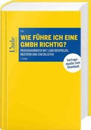 Cover von Wie führe ich eine GmbH richtig?
