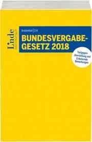 Cover von Bundesvergabegesetz 2018