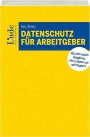 Cover von Datenschutz für Arbeitgeber