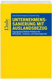 Cover von Unternehmenssanierung mit Auslandsbezug