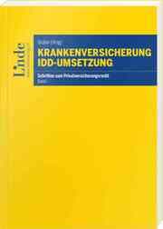 Cover von Krankenversicherung - IDD-Umsetzung