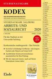Cover von KODEX Studienausgabe Arbeits- und Sozialrecht 2021
