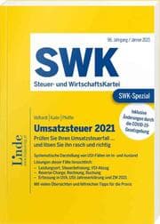 Cover von SWK-Spezial Umsatzsteuer 2021