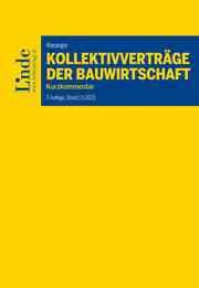 Cover von Kollektivverträge der Bauwirtschaft