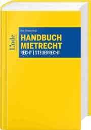 Cover von Handbuch Mietrecht