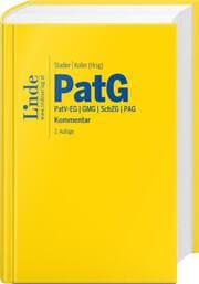 Cover von PatG - Patentgesetz