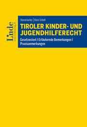 Cover von Tiroler Kinder- und Jugendhilferecht