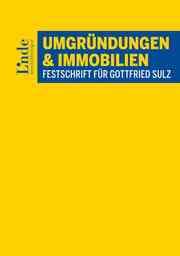 Cover von Umgründungen und Immobilien