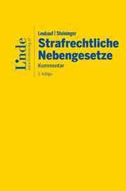 Cover von Leukauf/Steininger Strafrechtliche Nebengesetze