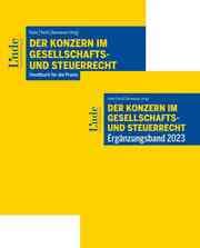 Cover von Der Konzern im Gesellschafts- und Steuerrecht inkl. Ergänzungsband 2023