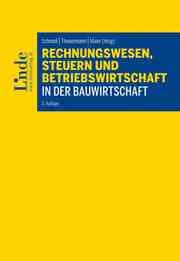 Cover von Rechnungswesen, Steuern und Betriebswirtschaft in der Bauwirtschaft