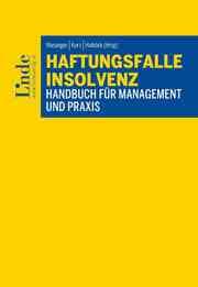 Cover von Haftungsfalle Insolvenz