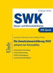 Cover von SWK-Spezial Die Umsatzsteuererklärung 2022