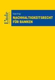 Cover von Nachhaltigkeitsrecht für Banken