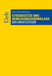 Cover von Steuersätze und Bemessungsgrundlage der Umsatzsteuer