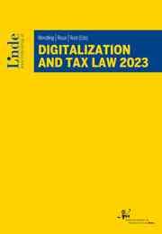 Cover von Digitalization And Tax Law 2023