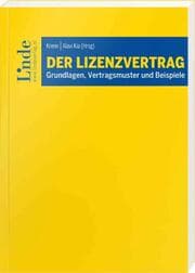 Cover von Der Lizenzvertrag