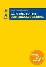 Cover von Das Arbeitsrecht der Lehrlingsausbildung (Kombi Print&digital)
