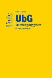 Cover von UbG - Unterbringungsgesetz