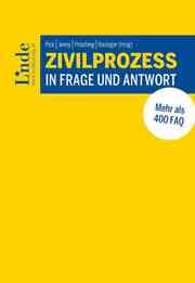 Cover von Zivilprozess in Frage und Antwort