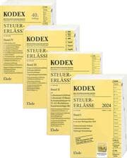 Cover von KODEX-Paket Steuer-Erlässe 2024