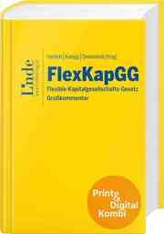 Cover von FlexKapGG - Flexible-Kapitalgesellschafts-Gesetz (Kombi Print&digital)